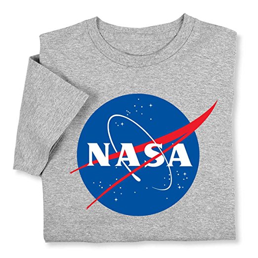 NASA Meatball Logo T-shirt - Officially Licensed by ComputerGear