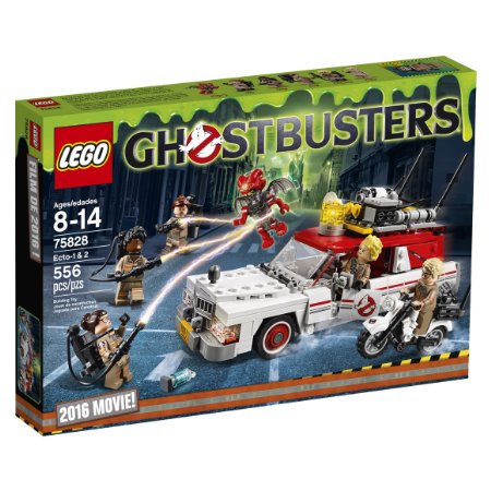LEGO Ghostbusters Ecto-1 & 2 75828 Building Kit (556 Piece)