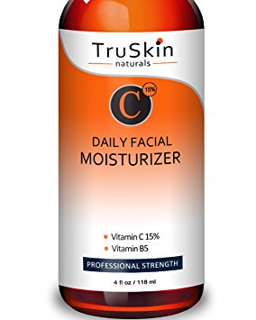 BEST Vitamin C Moisturizer Cream for Face - [BIG 4-OZ Bottle] - For Anti-Aging, Wrinkles, Age Spots, Skin Tone, Firming, and Dark Circles, Organic and Natural Ingredients 4-oz