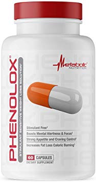 Metabolic Nutrition Phenolox 60 Capsules Stimulant Sensitive Weight Loss Solution Caffeine Free