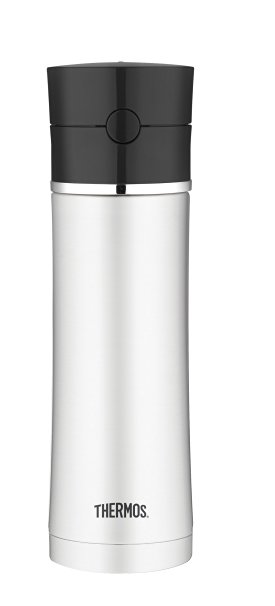 Thermos 18 Ounce Stainless Steel Hydration Bottle, Black