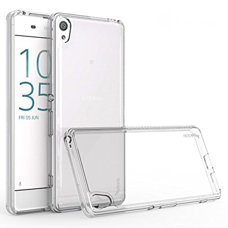 Sony Xperia XA Ultra Case, [Invisible Armor] Xtreme Slim, Clear, Soft, Lightweight, Shock Absorbing TPU Bumper/ Back Cover