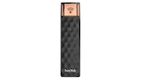 SanDisk Connect Wireless Stick 64GB Flash Drive (Black)