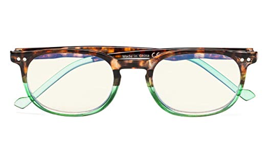 Vintage Computer Reading Glasses,Blue Light Filting Readers,Reduce Eyestrai,Ladies UV Protection Eyeglasses