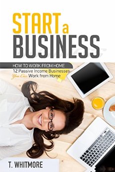 Online Startups: Start a Business (How to Work from Home: 12 Passive Income Businesses you can Work from Home)