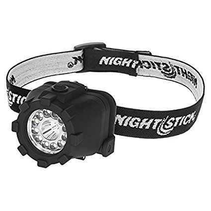 Nightstick NSP-4604B Dual-Light Headlamp, Black