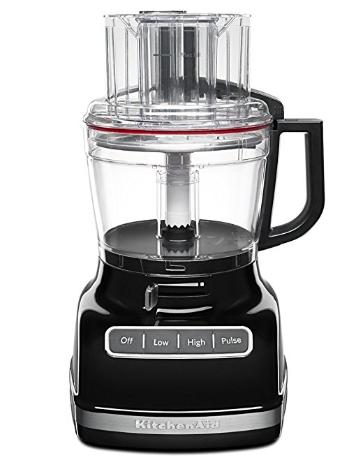 KitchenAid KFP1133OB 11-Cup Food Processor with Exact Slice System - Onyx Black