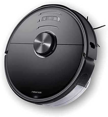 Roborock S6 MaxV Robot Vacuum Cleaner with ReactiveAI and Lidar Navigation, 2500Pa Strong Suction, Intelligent Mopping Robotic Vacuum and Mop