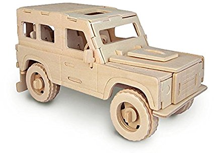 Land Rover - QUAY Woodcraft Construction Kit FSC