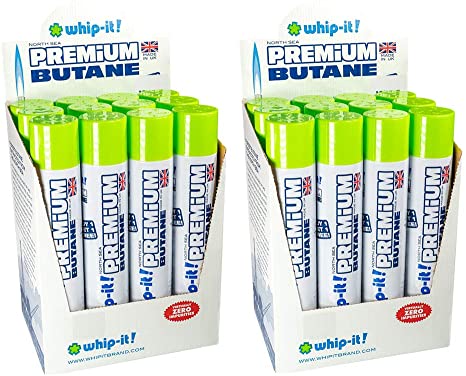 Whip-it! 400ml Premium Refined Butane Fuel Zero Impurities - 24 cans