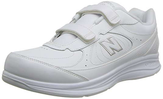 New Balance Men's MW577 Leather Hook-and-Loop Walking Shoe