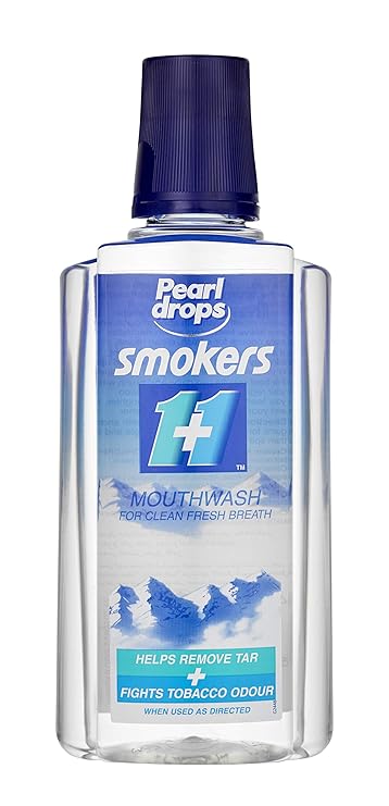 PEARL DROPS SMOKERS MOUTHWASH - 400ml