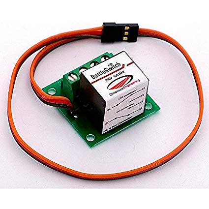 BattleSwitch Radio Controlled 10A Relay