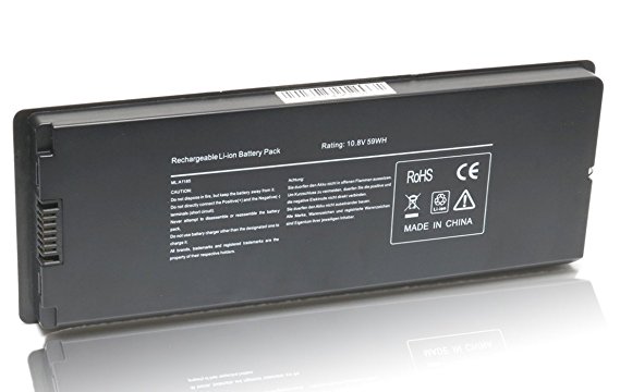 DJW 10.8V 59Wh Li-ion Laptop a1185 Battery black for Apple MacBook 13" MA/MB Series A1185 A1181 MA561G/A MA561LL/A MA566 MA566FE/A MA566G/A MA566J/A