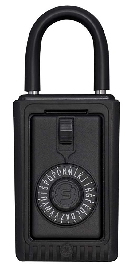 Kidde AccessPoint 00524 KeySafe Original 3-Key Portable, Spin Dial, Black