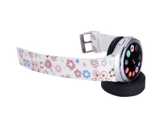 Samsung Gear S2 Band, Getwow Samsung Smartwatch Replacement Band for Samsung Gear S2 Smart Watch SM-R720 (White-2)