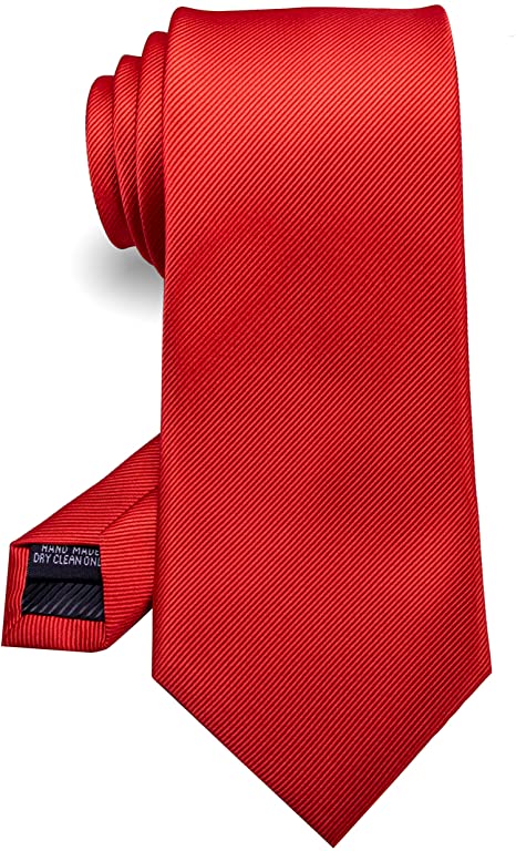 JEMYGINS 3.15" Solid Color Tie Formal Necktie for Men (8cm)