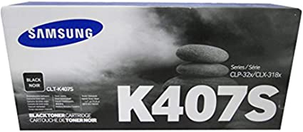 Samsung CLT-K407S (SU134A) Black Original Toner Cartridge