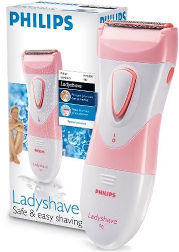 Philips Ladyshave HP6306/00  Wet & Dry Shaver - Battery Operated