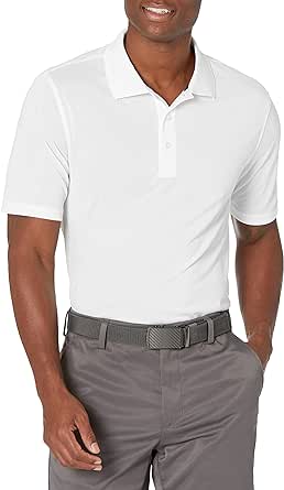 Amazon Essentials Men's Regular-Fit Quick-Dry Golf Polo Shirt-Discontinued Colors