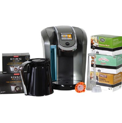 Keurig 20 K560 Brewer and Crafe 48 K-Cup Pods and 4 K-Carafe Pods