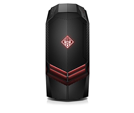 OMEN by HP Gaming Desktop Computer, AMD Ryzen 5 1400, NVIDIA GeForce GTX 1060, 8GB RAM, 1TB hard drive, Windows 10 (880-010, Black)