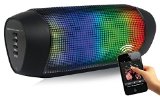 SoundLogic XT Rechargeable Wireless Rave Bluetooth Speaker with LED Light Show
