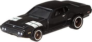 Hot Wheels 1971 Plymouth GTX, Fast & Furious1:64 Scale Diecast Vehicle, Toys for Kids Age 3 and Up, Toys for Boys