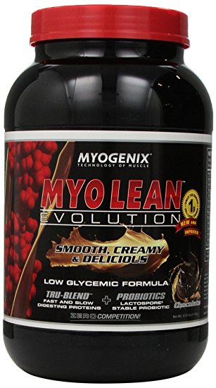 Myogenix Myo-Lean Evolution, Chocolate, 2.51-Pound Bottle