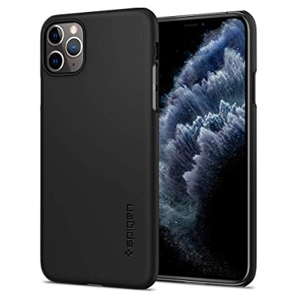 Spigen Thin Fit Works with Apple iPhone 11 Pro Case (2019) - Black