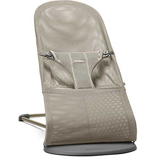 BABYBJORN Bouncer Bliss, Greige Mesh