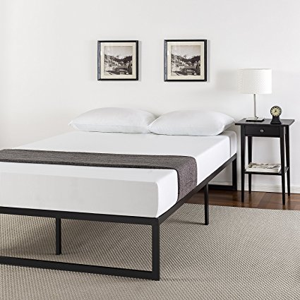 Zinus 14 Inch Quick Lock Smart Platform Bed Frame / Mattress Foundation / No Boxspring needed, King