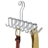 InterDesign Tie and Accessory Rack Silver