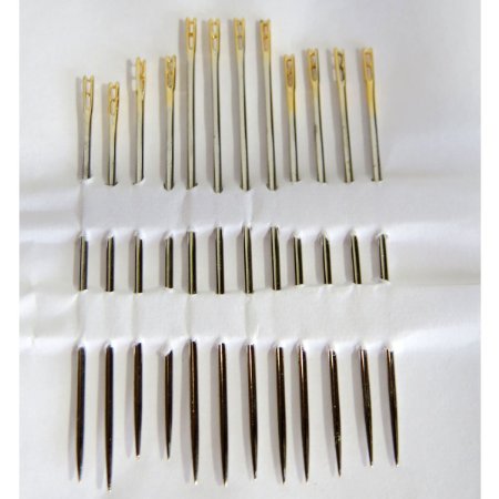 Self Threading Needles - Start Sewing in One Second! Set of 48