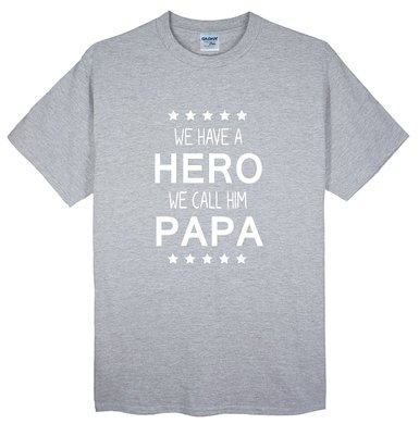 TopsHouse Mens Best Granpa Ever Short Sleeve Crewneck T-shirt Tees
