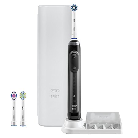 Oral-B Pro 7500 Power Rechargeable Electric Toothbrush Powered By Braun, Black