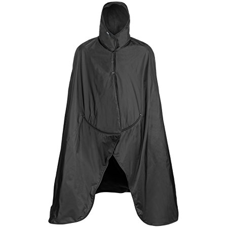 Mambe Extreme Weather 100% Waterproof/Windproof Hooded Blanket with Premium Stuff Sack
