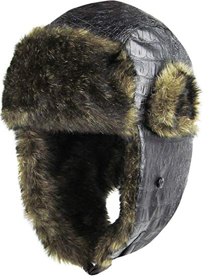 Unisex Winter Trooper Hat Collection for Men and Women Lumberjack Ushanka Ear Flap Chin Strap and Windproof Mask