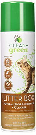 Professional Strength Non-Toxic Litter Box Natural Odor Eliminator, Deodorizer, and Cleaner, 14 Ounce