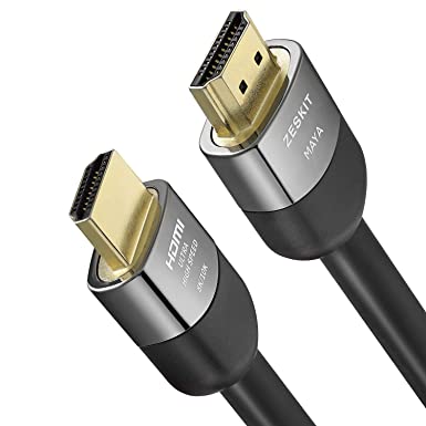 Zeskit Maya 8K 48Gbps Certified Ultra High Speed HDMI Cable 23ft CL3 In Wall Rated, 4K120 8K60 eARC HDR HDCP 2.2 2.3 Compatible with Dolby Vision Apple TV 4K Roku Sony LG Samsung Xbox Series X PS4 PS5
