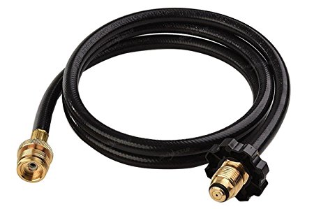SHINESTAR 60Inch Propane Tank Adapter Hose Assembly with POL Connector Replacement for QCC1/Type1 Tank and Most LP Gas Grill-CSA Certified