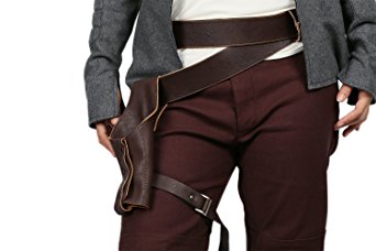 SW Rey Belt with Thigh Holster&Canvas Shoulder Bag For Hollowen