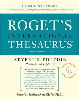 Rogets International Thesaurus 7e Thumb indexed Rogets International Thesaurus Indexed