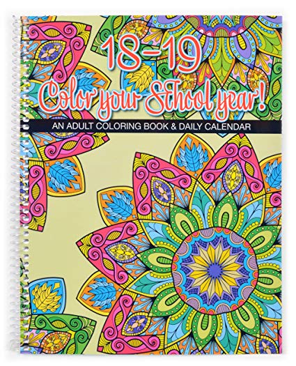 COLORING PLANNER FOR THE 2018 - 2019 School Year - by School Datebooks …