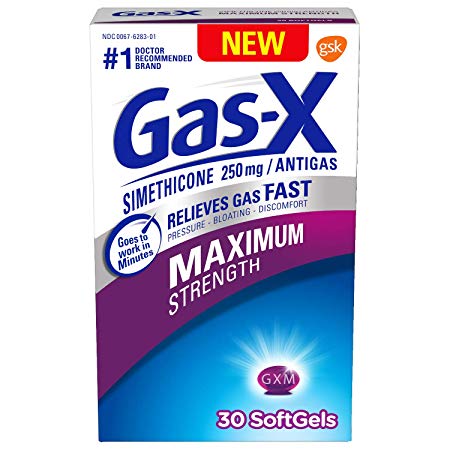 Gas-X Maximum Strength Softgels for Fast Gas Relief, 30ct