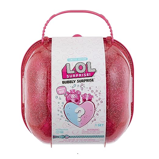 L.O.L. Surprise! Bubbly Surprise (Pink) with Exclusive Doll and Pet, Toys for Girls, 3 Years & Above, Collectible Toys, Dolls for Girls