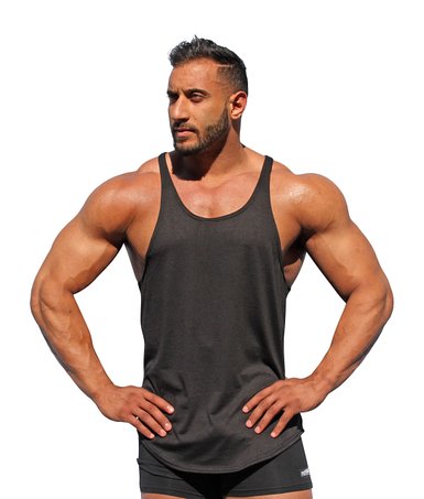 Physique Bodyware Mens Y Back Stringer Tank Top. Made In America