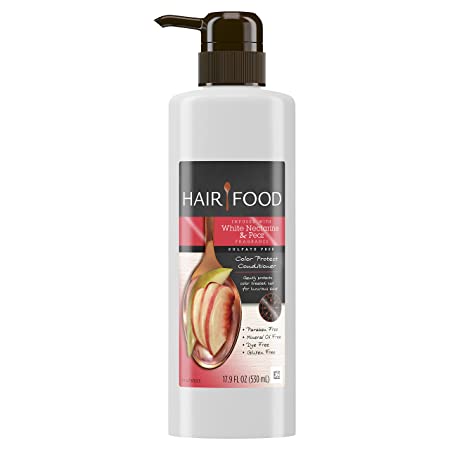 Hair Food Sulfate Free Color Protect Conditioner Infused with White Nectarine & Pear Fragrance, 17.9 fl oz