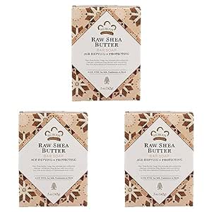 Nubian Heritage Bar Soap Raw Shea Butter 5 Oz (Pack of 3)