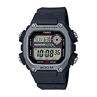 Casio Digital Black Dial Men's Watch-DW-291H-1AVDF (I116)